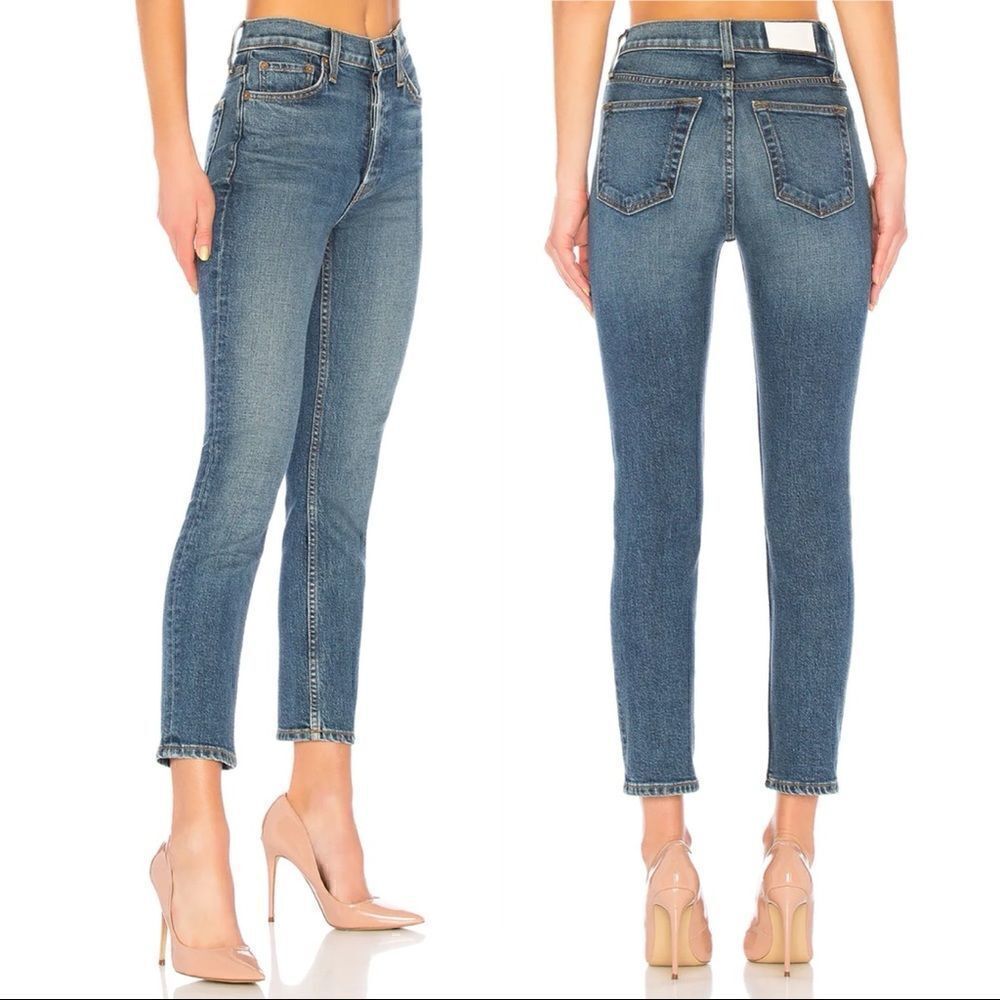 Re/Done High Rise Jeans 